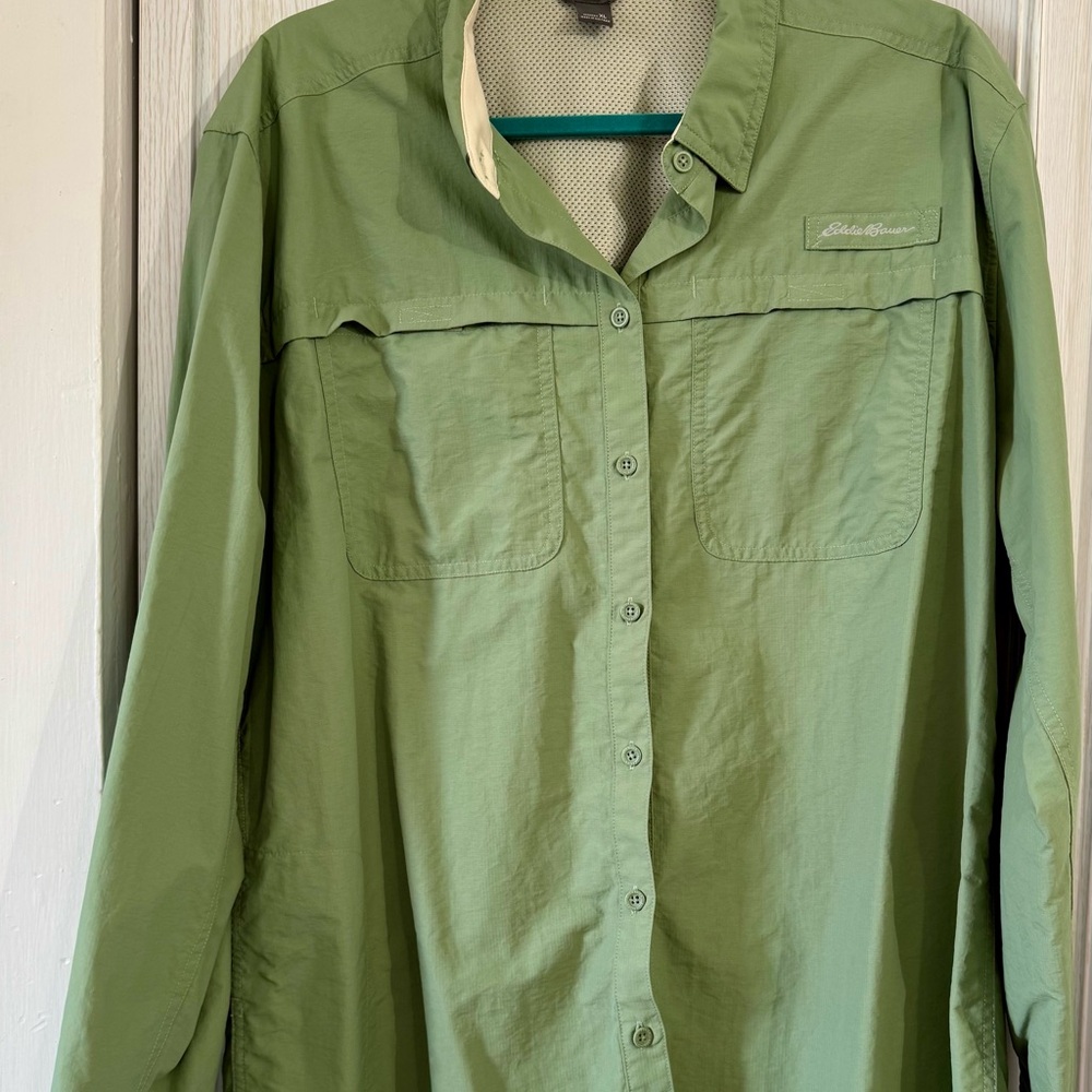 Eddie Bauer Women's Utility Jacket in Sage